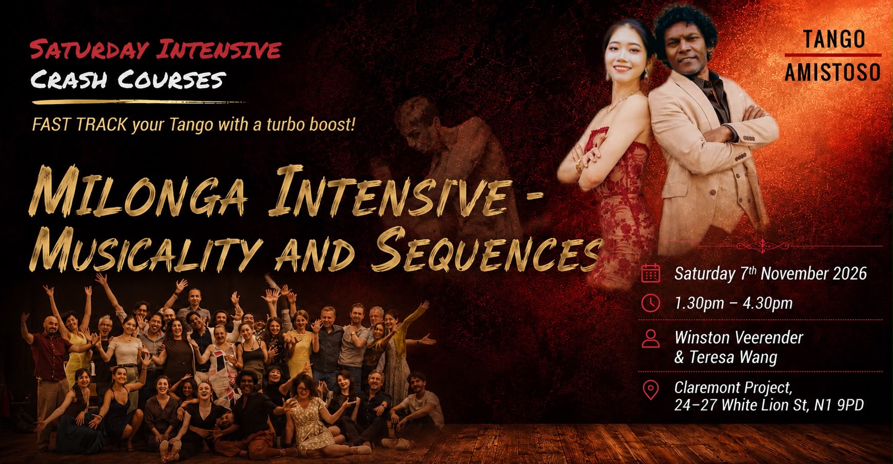 Milonga Intensive - Musicality and Sequences