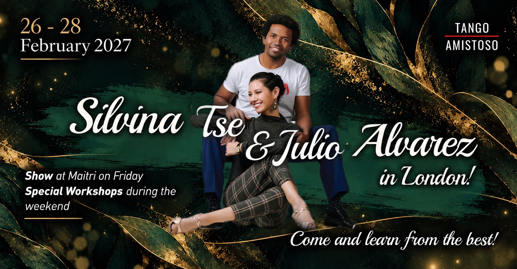 Julio Alvarez and Silvina Tse in London
