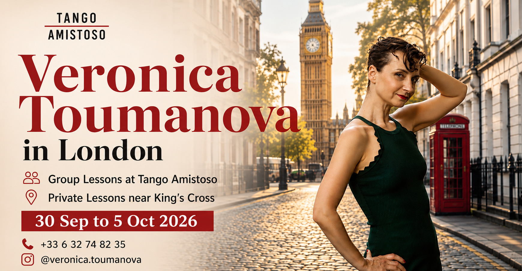 Veronica Toumanova in London