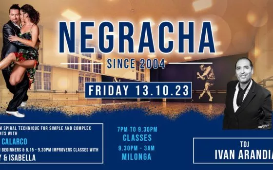 Kira Makarova at Negracha and a great week of Tango at Amistoso!