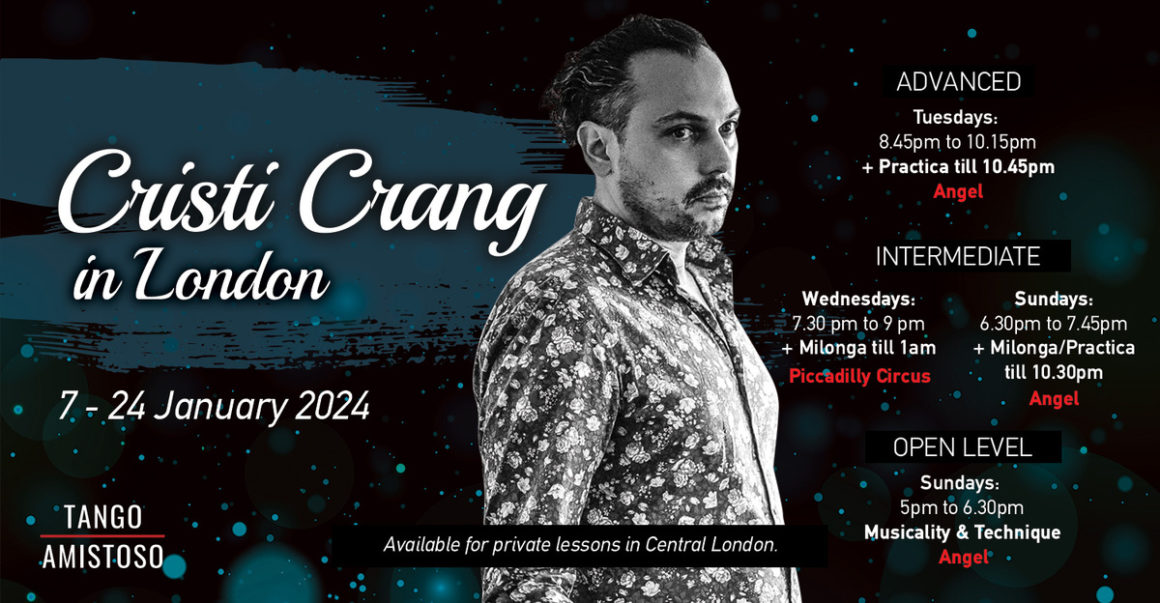 Cristi Crang in London – January 2024