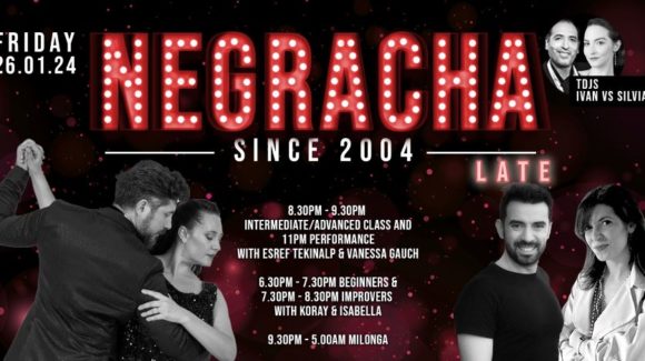 Esref Tekinalp & Vanessa Gauch, Negracha Late, Tango Festival trips and this week Tango Amistoso! Esref Tekinalp & Vanessa Gauch, Negracha Late, Tango Festival trips and this week Tango Amistoso!