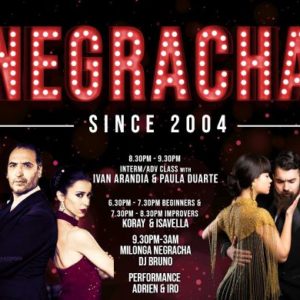 Amazing lineup at Negracha, How to transition to the next level, Tango Trips and a lovely week at Tango Amistoso