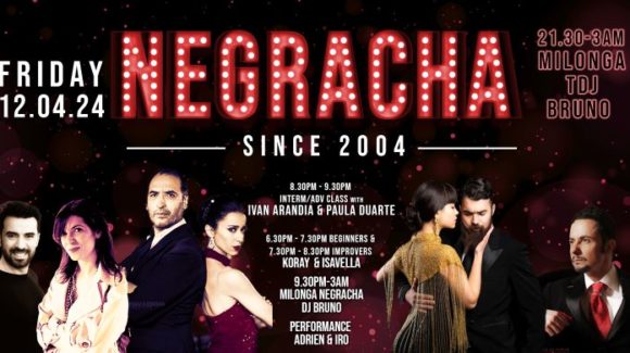 Amazing lineup at Negracha, How to transition to the next level, Tango Trips and a lovely week at Tango Amistoso Amazing lineup at Negracha, How to transition to the next level, Tango Trips and a lovely week at Tango Amistoso