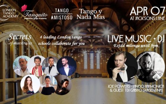 New Intermediate Classes, Negracha, Special Collaboration with Tanguito and a lovely week at Tango Amistoso
