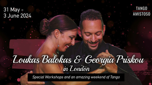 Loukas & Georgia in London, where to find Ariel, Negracha on Fridays & Tango Trips Loukas & Georgia in London, where to find Ariel, Negracha on Fridays & Tango Trips