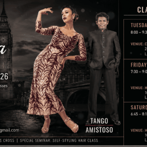 Bruna Estellita, Tango World Champion – Special London Residency (1–21 June)