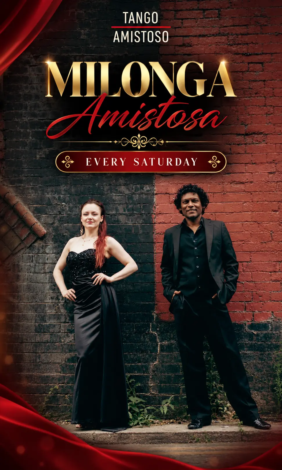 Milonga Amistosa – Saturdays

