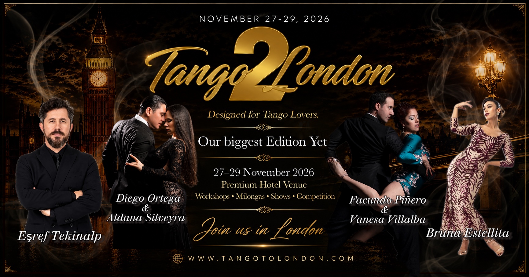Tango2London, 27–29 November 2026